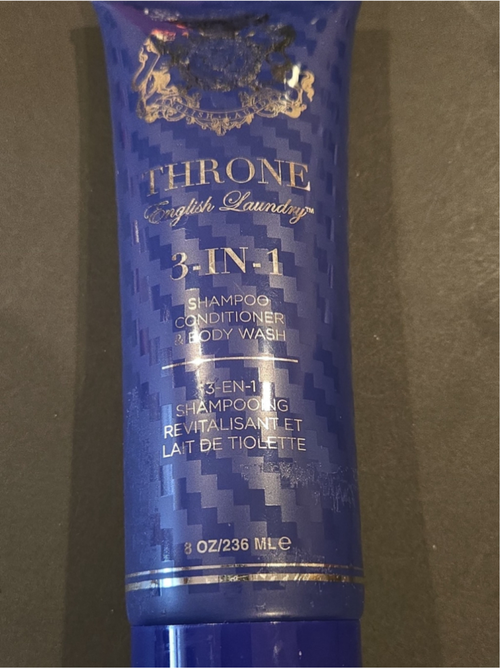 English Laundry THRONE 3-in-1 Shampoo Conditioner Body Wash 8 oz Sealed (D-09)